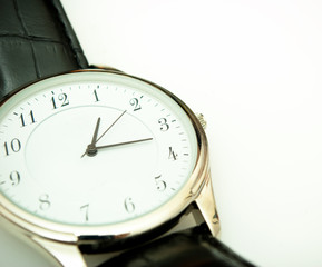 close up shot of a wrist watch...
