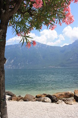 view of the lake garda