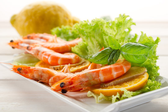 shrimp salad - insalata di gamberi