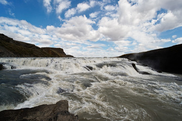 Gullfoss waterfall