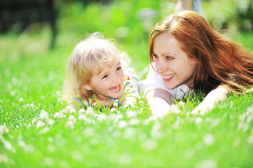 mother and  daughter