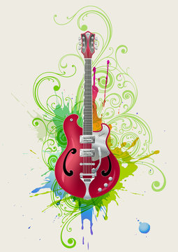 Rock guitar