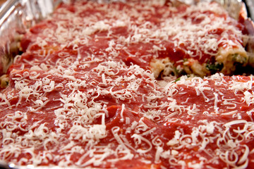 manicotti in pan