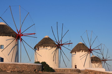 Windmühlen Mykonos