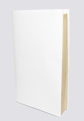 blank white book