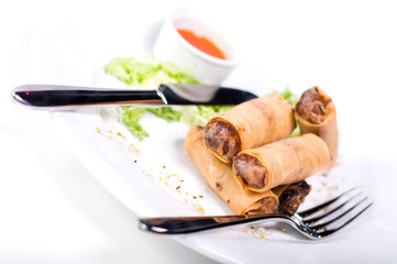 Springrolls (Shallow DOF)