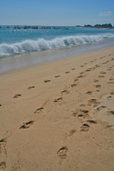 Beach Footprints