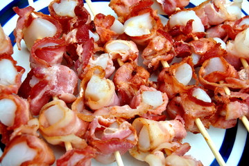 Bacon Wrapped Scallops