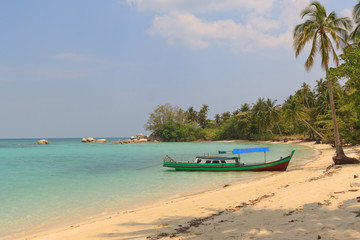Belitung Island by boat