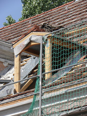 Einbau von einem Dachgaupenfenster