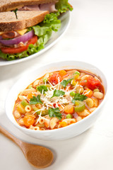 Minestrone soup