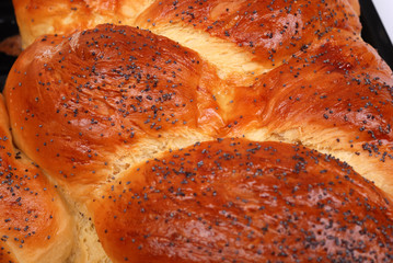 Background from home made bun