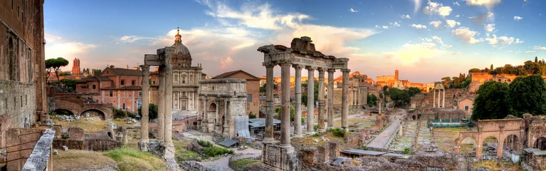 Rolgordijnen Rome rome hdr panoramisch uitzicht