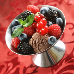 Chocolate Ice Cream Dessert