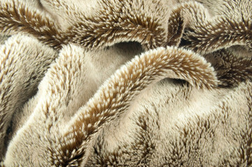 gold and brown fur background