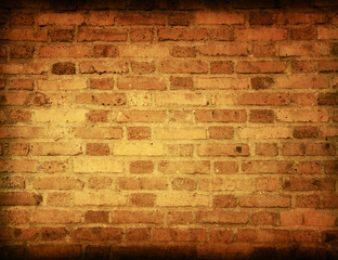 Old red brick wall - Great textures for your design