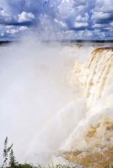 Summer time in Iguazu waterfalls park, Argentina