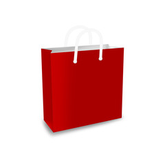 Red shopping bag