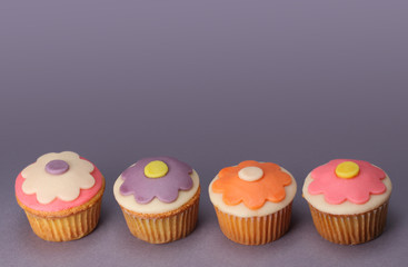 colorful cupcakes