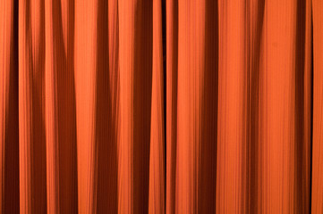 Red curtain