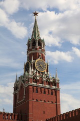 Fototapeta na wymiar Kremlin tower (Moscow, Russia)