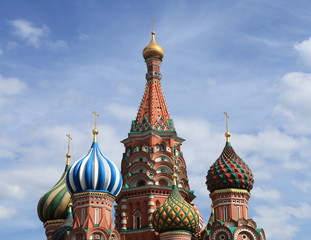 Fototapeta na wymiar Saint Basil Cathedral (Moskwa, Rosja)