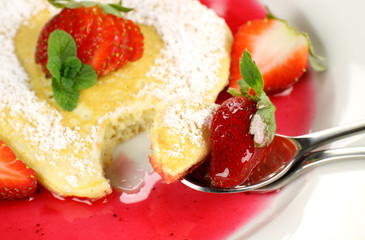 Strawberry Pancake