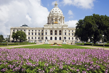 Fototapeta na wymiar St Paul, Minnesota - State Capitol