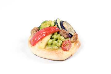 夏野菜のフォカッチャ 03