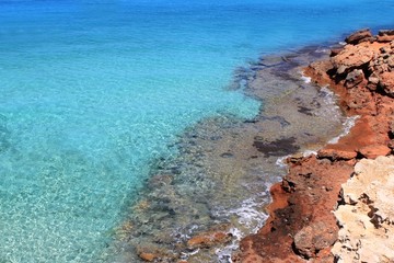 Formentera Cala Saona mediterranean best beaches