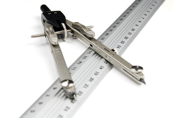 Zirkel, Lineal und Geodreieck