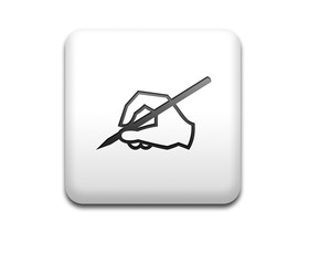 Boton cuadrado blanco firma