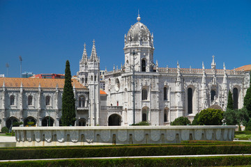 Obraz premium Monastery of Jeronimos in Lisboa