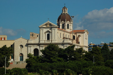 Fototapeta na wymiar Cagliari, Bazylika Bonaria