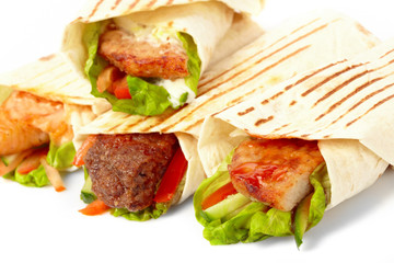 tortilla with vegetables