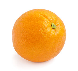 Orange isolated on the white background