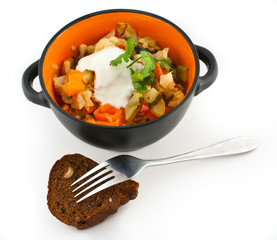 stewed vegetables
