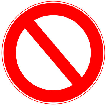 verbotsschild