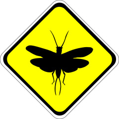 insect sign vector