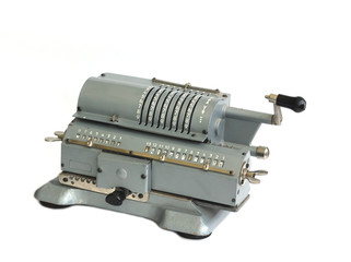 Old arithmometer