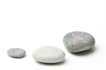 Three pebbles