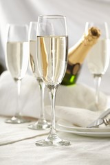 Champagne flutes