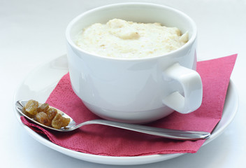 A cup of porridge