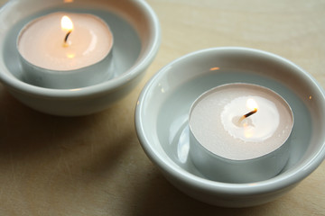 Spa candles