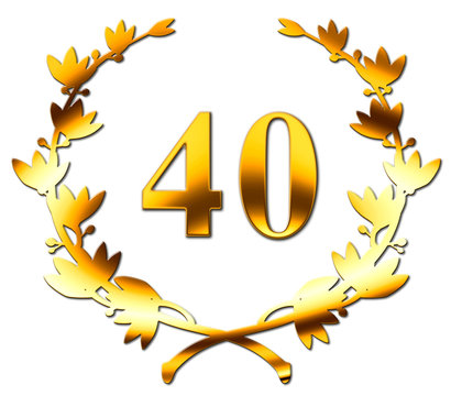 Jubil&auml;umskranz 40