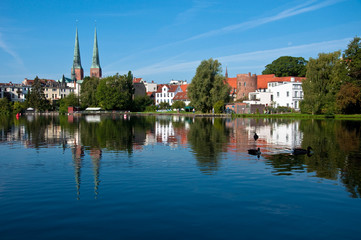 Fototapeta na wymiar Lübecker Altstadt
