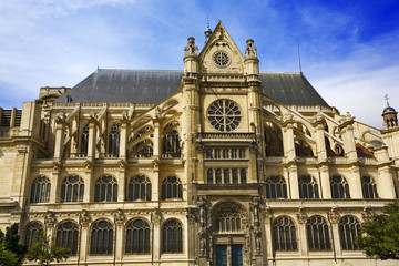 Obraz premium france,paris : église saint eustache