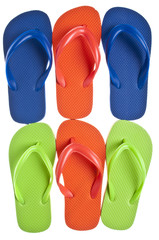 Vibrant Summer Flip Flops