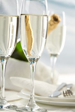 Champagne flutes