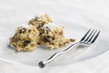 mushroom rissoto